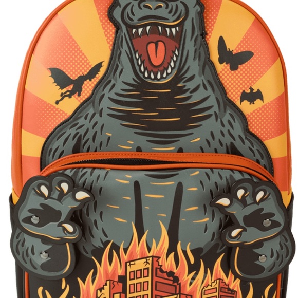 Loungefly Godzilla Attack Full-Size Backpack